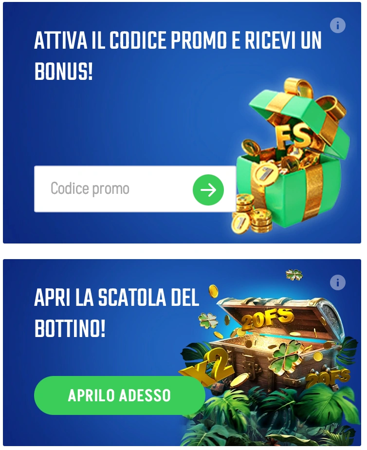 Pacchetto di benvenuto