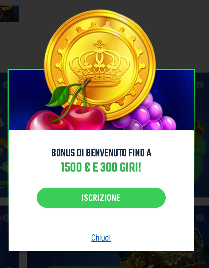 Termini, wagering e limiti